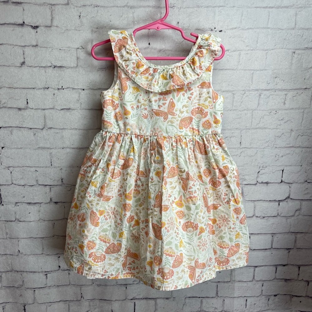 The Prairie by Rachel Ashwell size 4T floral butterfly print dress
